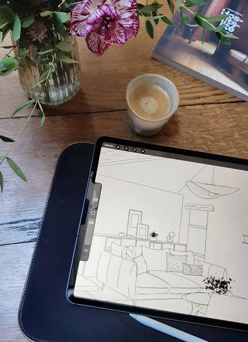 Architecture et décoration d'intérieur amenagement salon cathedral